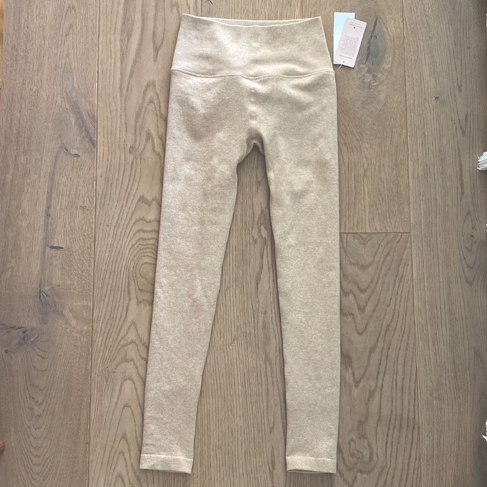 Spiritual Gangster Love Sculpt Heather Seamless Leggings in Biscuit XS/S